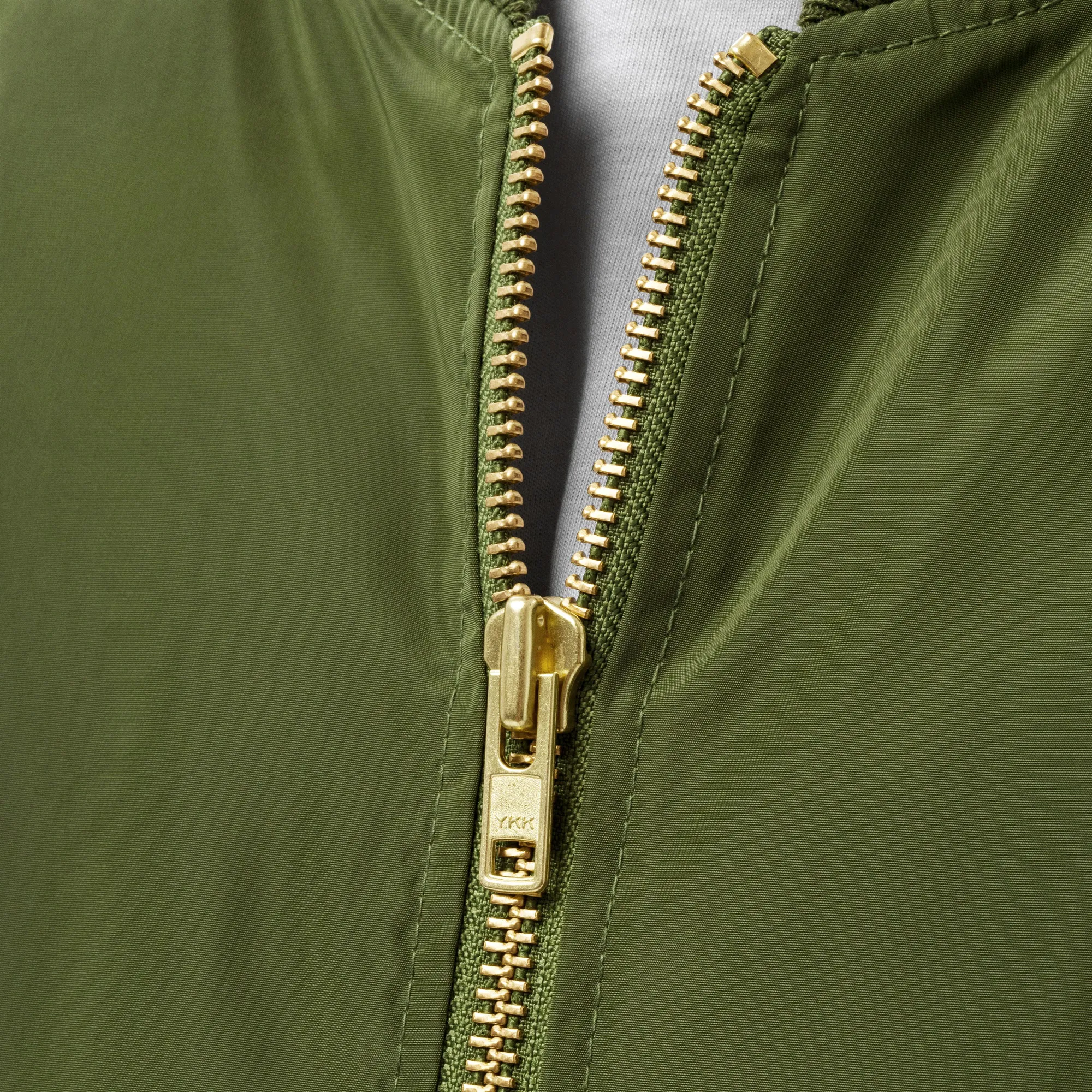 Premium Tidy Army Green Bomber Jacket