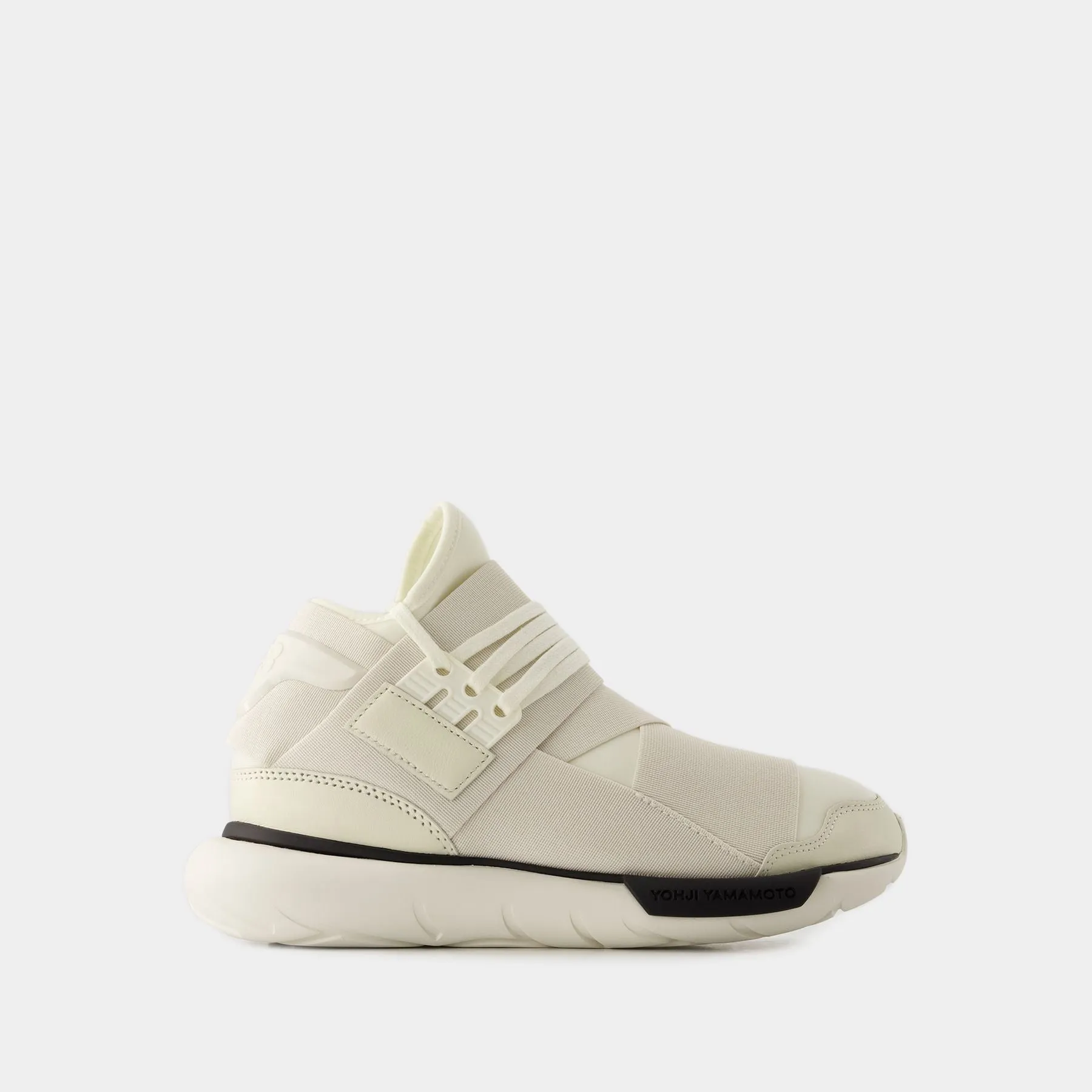 Qasa Sneakers - Y-3 - Leather - Black