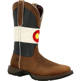 Rebel™ by Durango® Colorado Flag Western Boot