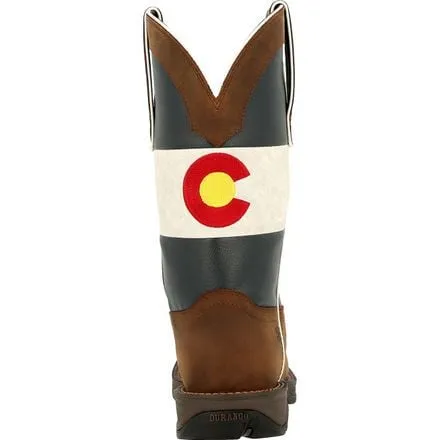 Rebel™ by Durango® Colorado Flag Western Boot