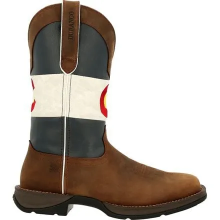 Rebel™ by Durango® Colorado Flag Western Boot