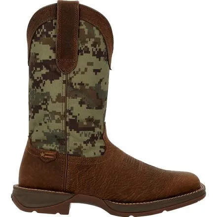 Rebel™ by Durango® Green Digi Camo Western Boot