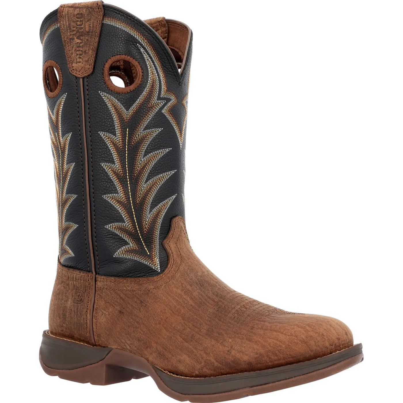 Rebel™ by Durango® Oak Bark Midnight Western Boot