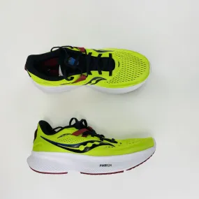 Saucony Ride 15 - Second Hand Running shoes - Men's - Green - 40.5 | Hardloop