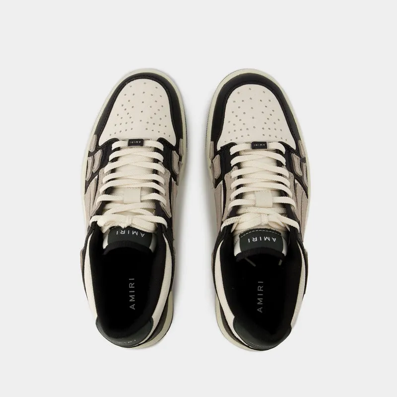 Skel Top Low Sneakers - Amiri - Leather - Black