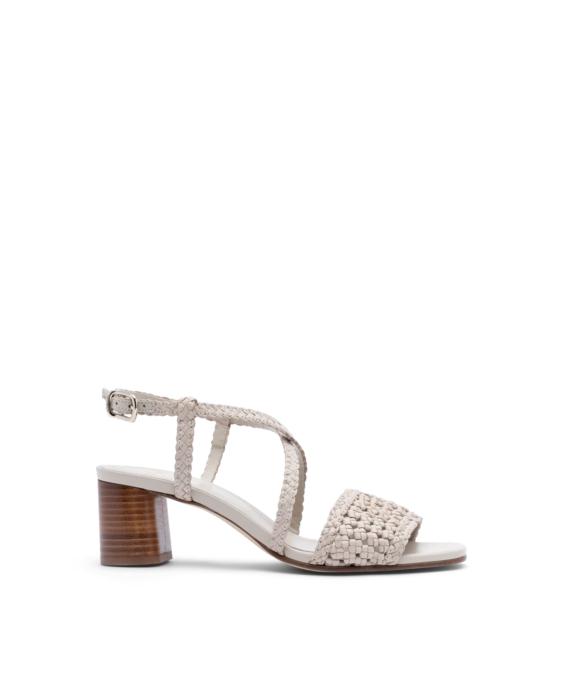 Summer Braided Off-White Summer Sandals