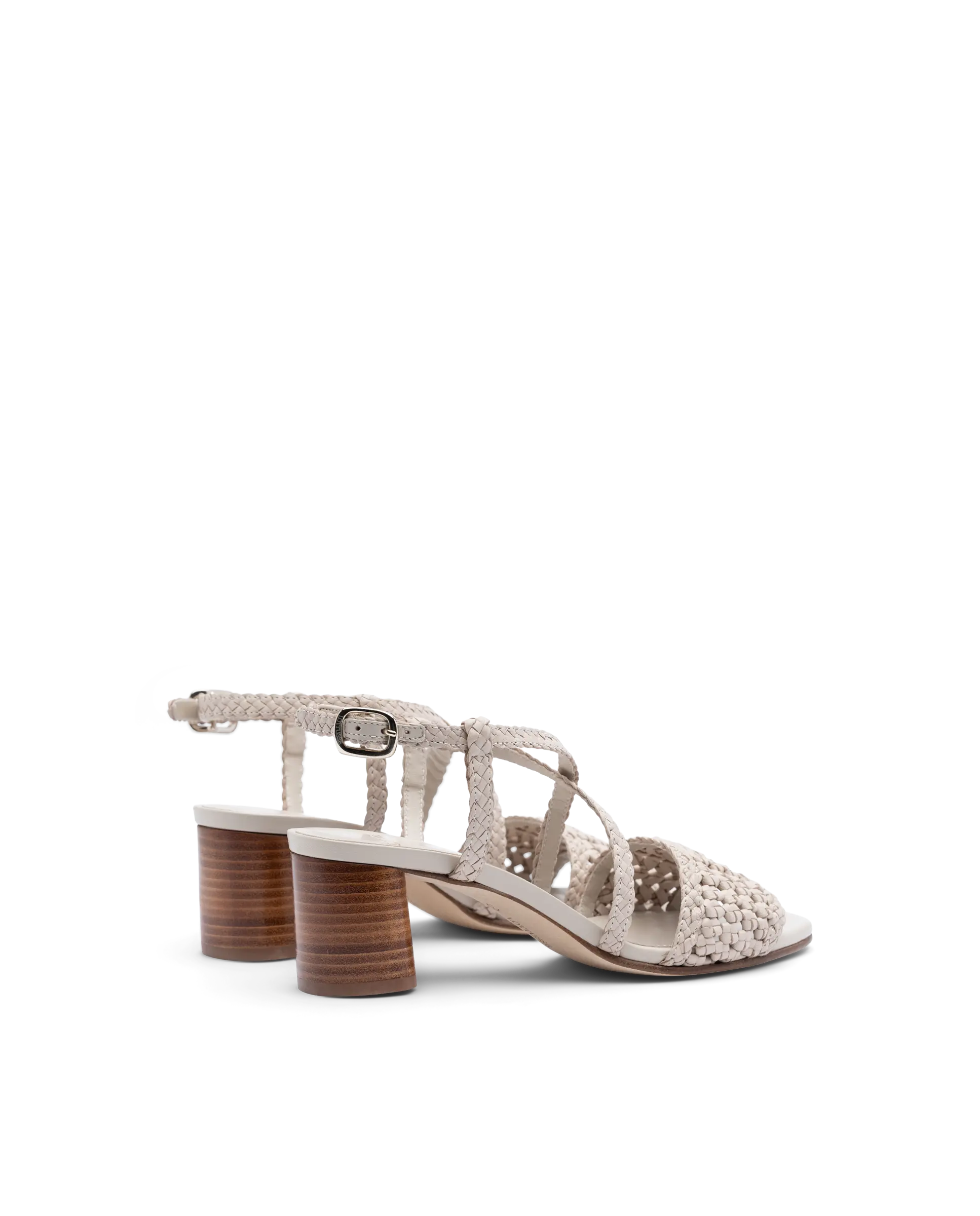 Summer Braided Off-White Summer Sandals