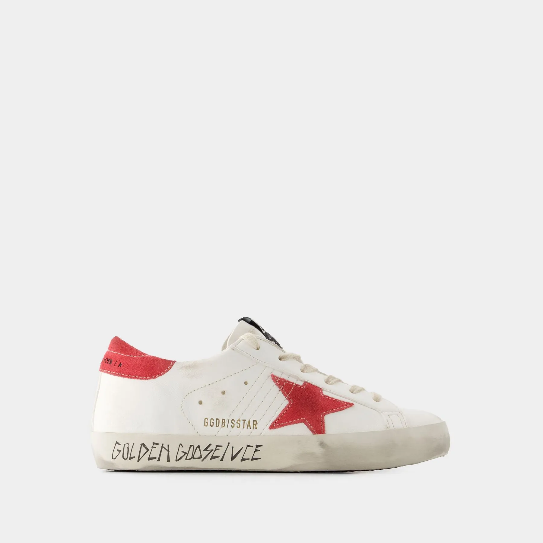 Super-Star Sneakers - Golden Goose - Leather - Beige