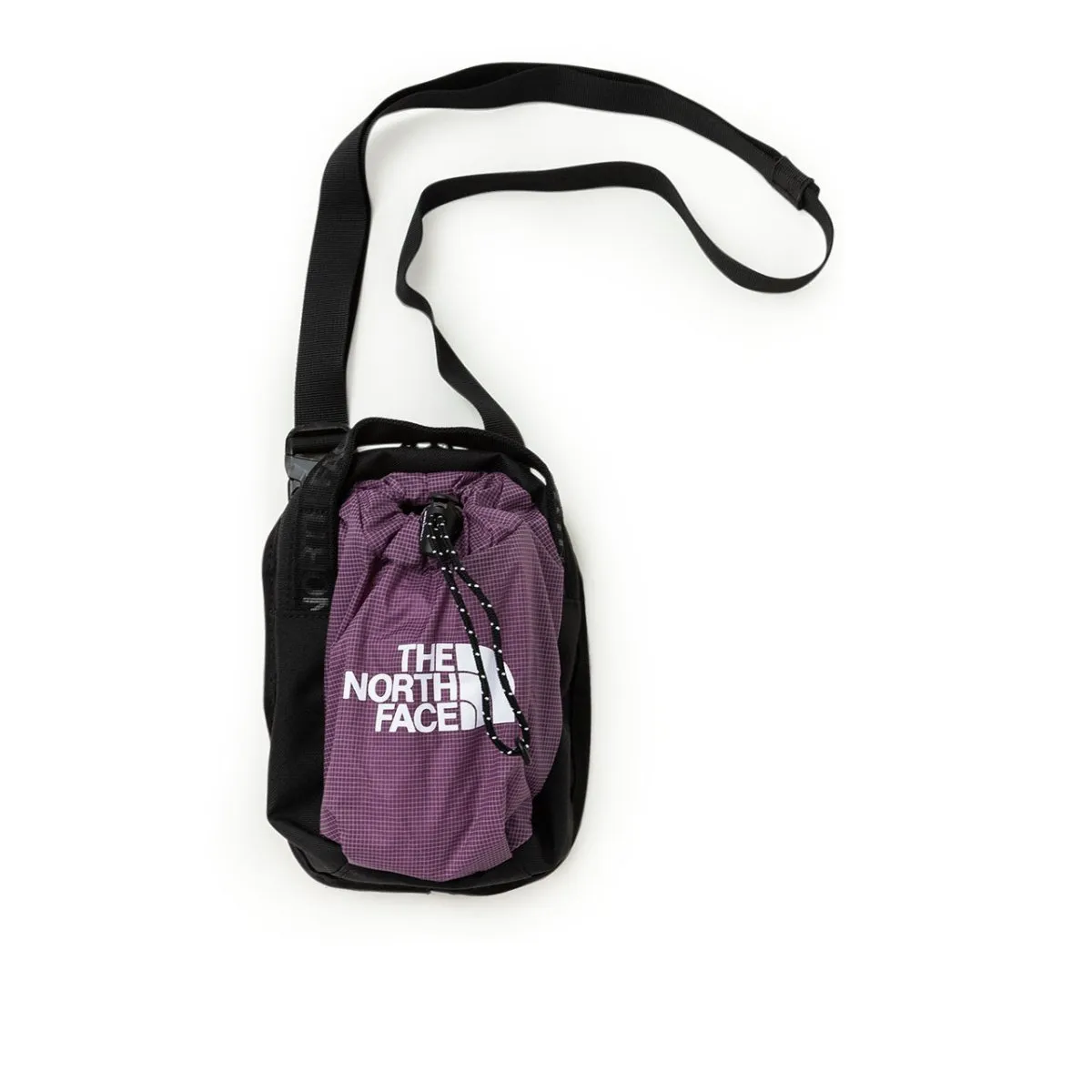 The North Face Bozer Cross Body Bag (Black / Purple)