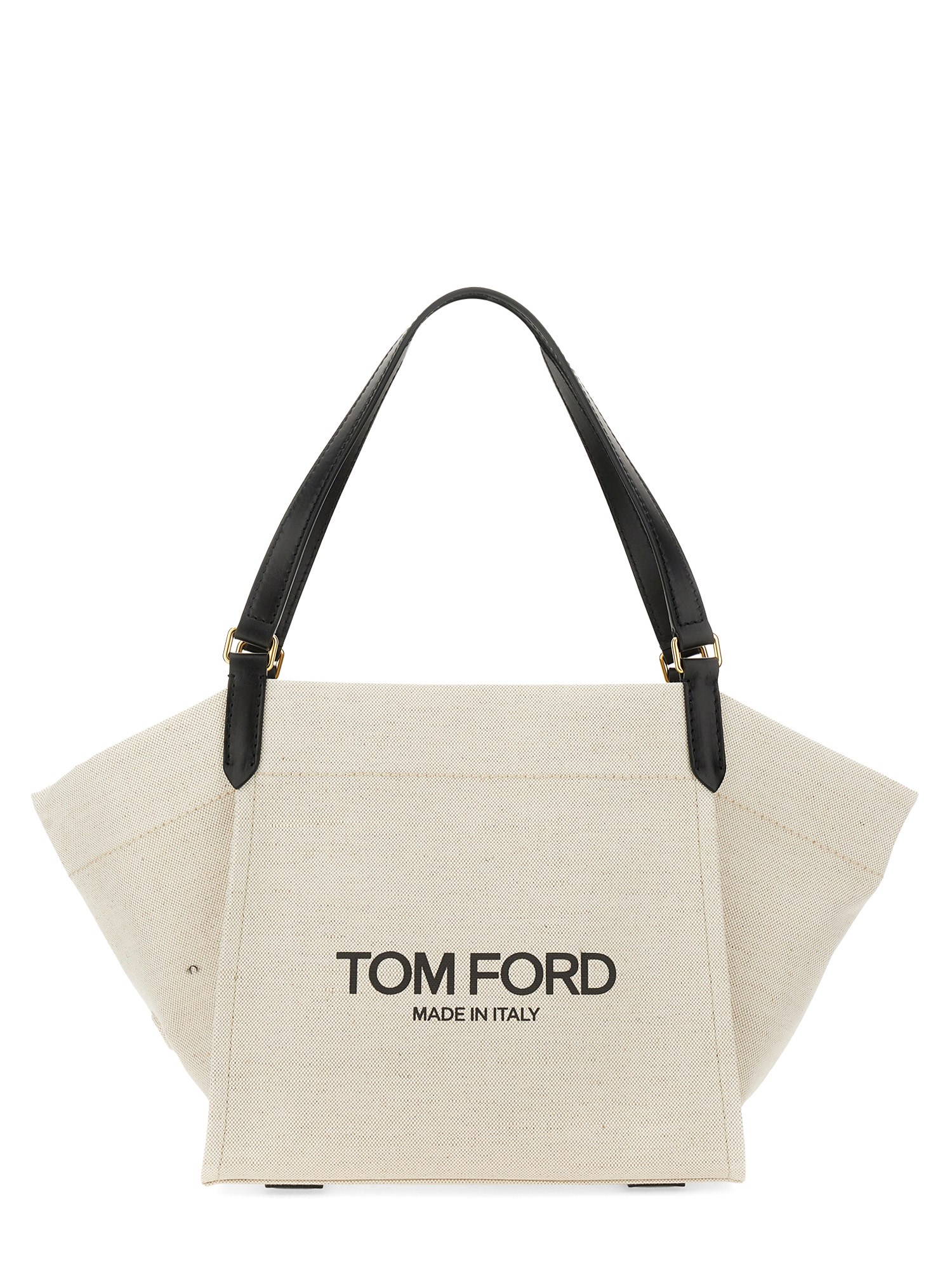 TOM FORD    COTTON CANVAS AND LEATHER MEDIUM 