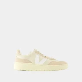 V-90 Sneakers - Veja - Leather - Beige