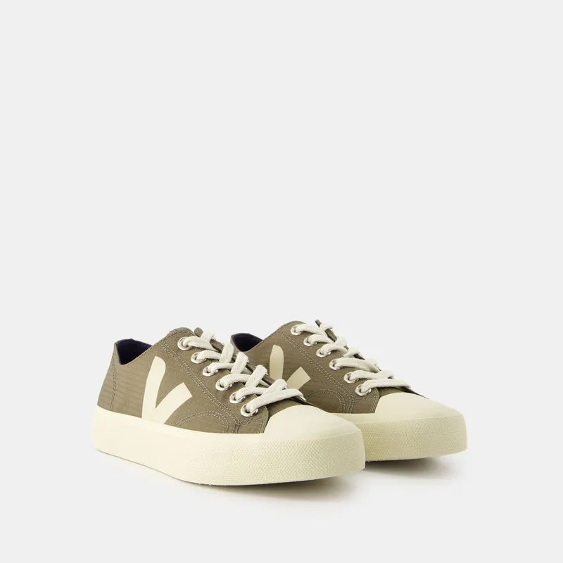 Wata II Low Sneakers - Veja - Canvas - Khaki